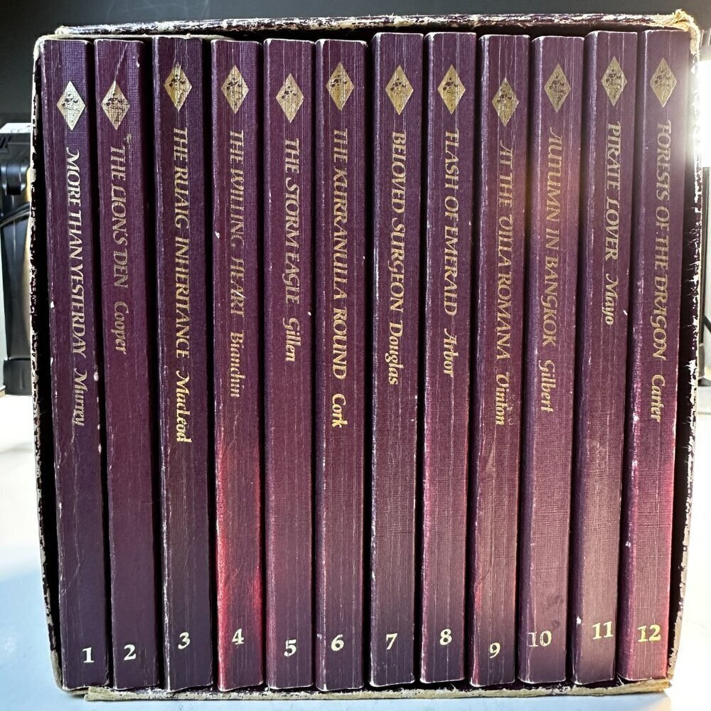 HERLEQUIN PREMIERE EDITIONS BOXED SET BOOKS # 1-12, 1978-1981 EXLIBRIS
